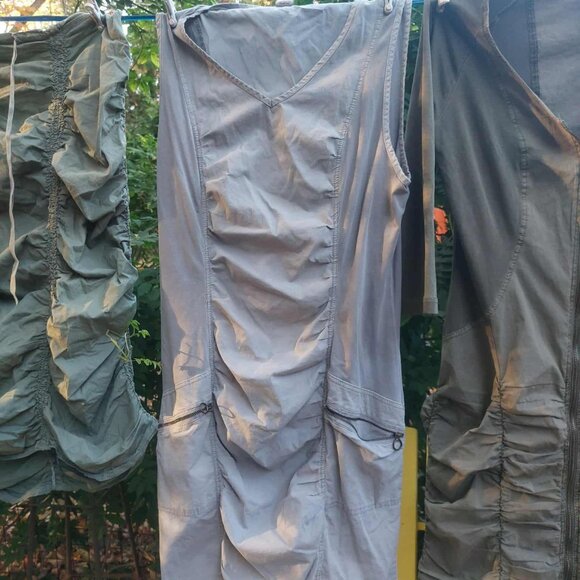 A lot of three cotton XCVI ruched dresses plus ankle length skirt - M/L - Picture 4 of 9